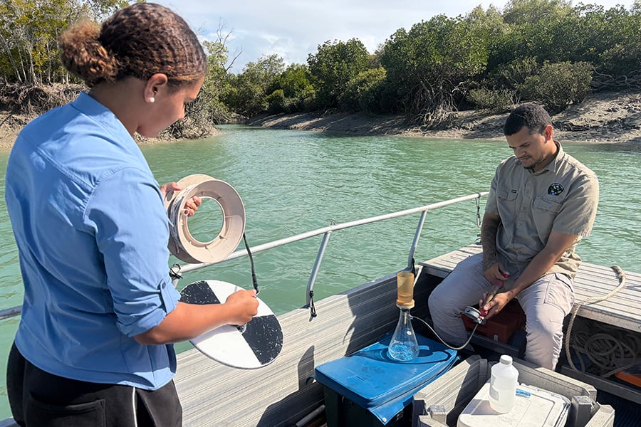 Rangers Estuary Monitoring
